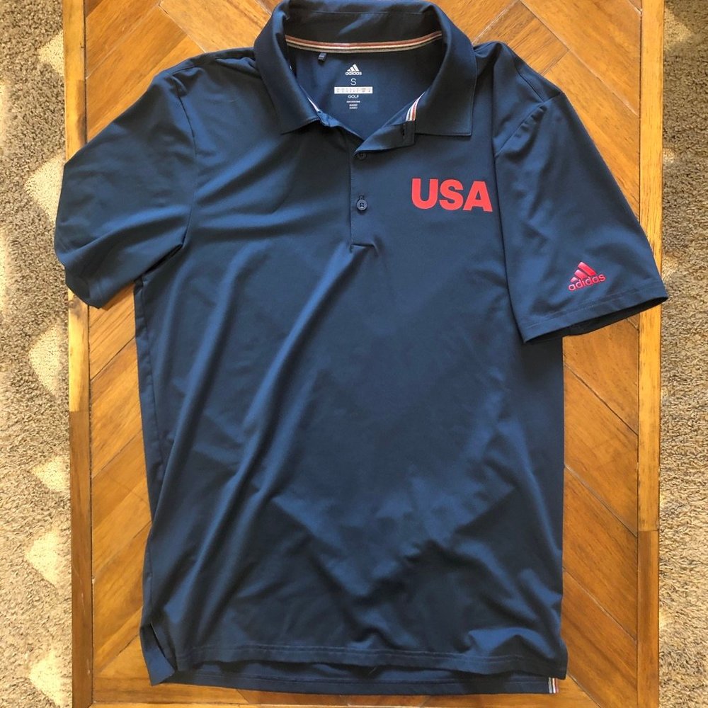 Adidas Men's USA Golf Polo